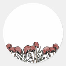 Casquettes de champignons rouges