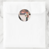 Sticker Rond Casse (Sac)