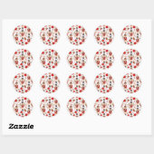 Sticker Rond Casse-noisette (Feuille)