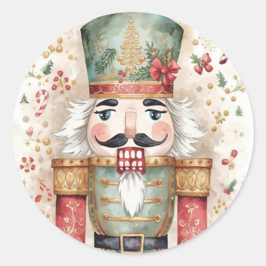 Sticker Rond Casse-noisette (Devant)