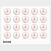 Sticker Rond Casse-Noisette Anniversaire Sugar Plum Fée Terre D (Feuille)