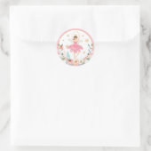 Sticker Rond Casse-Noisette Anniversaire Sugar Plum Fée Terre D (Sac)