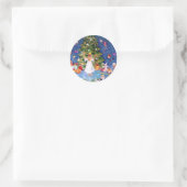 Sticker Rond Casse-noix et arbre (Sac)