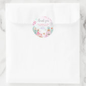 Sticker Rond Casse-noix Pays des douceurs Fille Anniversaire Fa (Sac)