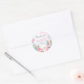 Sticker Rond Casse-noix Pays des douceurs Fille Anniversaire Fa (Enveloppe)
