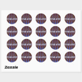 Sticker Rond Casse-une-jambe ! (Feuille)