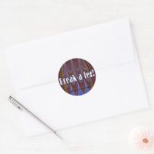 Sticker Rond Casse-une-jambe ! (Enveloppe)