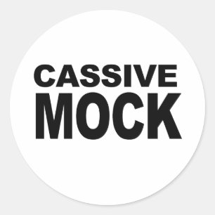 STICKER ROND CASSIVE MAQUETTE