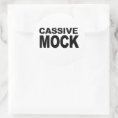 STICKER ROND CASSIVE MAQUETTE (Sac)