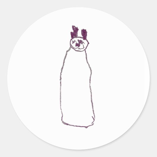 Sticker Rond Cat (Devant)