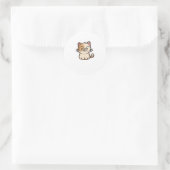 Sticker Rond Cat (Sac)