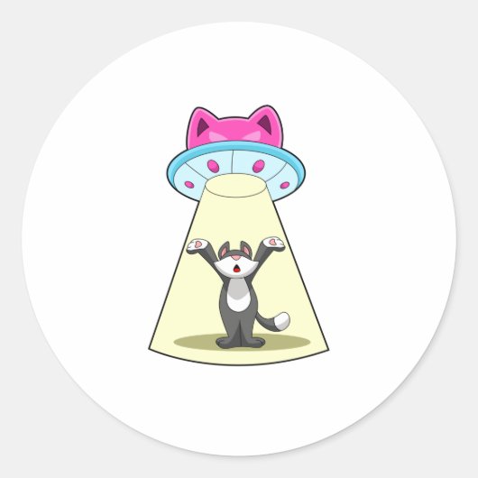 Sticker Rond Cat (Devant)