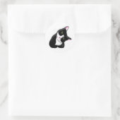 Sticker Rond Cat (Sac)