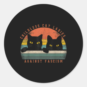 Sticker Rond Cat Ladies 2