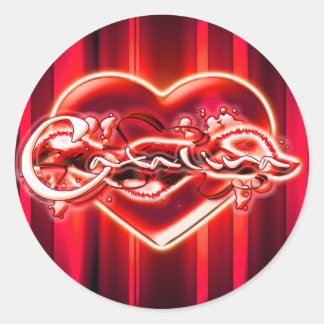 Sticker Rond Catalina