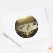 Sticker Rond Catamarans et voiliers (Enveloppe)
