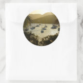 Sticker Rond Catamarans et voiliers (Sac)
