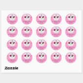 Sticker Rond Câteaux Pops Boulangerie Cachets (Feuille)