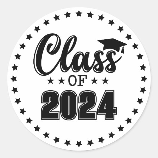 Sticker Rond Catégorie de diplôme (Devant)