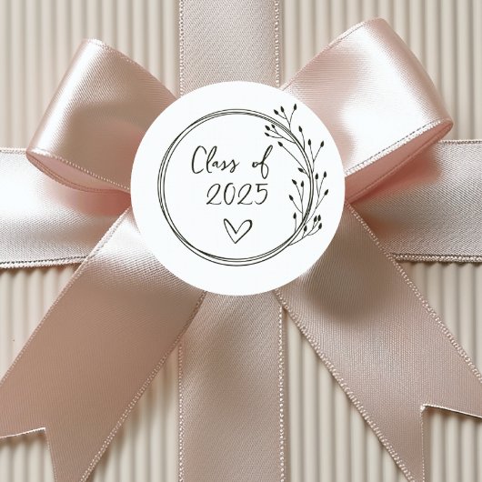 Sticker Rond Catégorie de diplôme