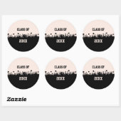 Sticker Rond Catégorie Ovale 2011 (Feuille)