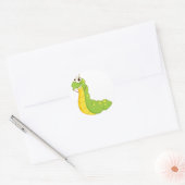 Sticker Rond Caterpillar (Enveloppe)
