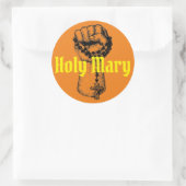 STICKER ROND CATHOLIQUE CLASSIQUE ROND (Sac)