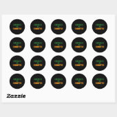 Sticker Rond Catholiques contre comités (Feuille)