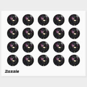 Sticker Rond Catwoman (Feuille)
