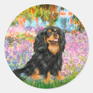 Sticker Rond Cavalier (BT) - Jardin