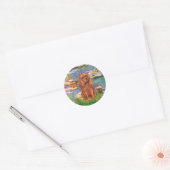 Sticker Rond Cavalier (Ruby7) - Lys 2 (Enveloppe)