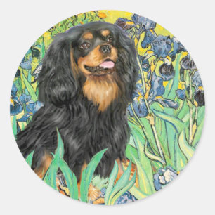 Sticker Rond Cavalier (TC) - Iris