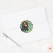 Sticker Rond Cavalier (TC) - Iris (Enveloppe)