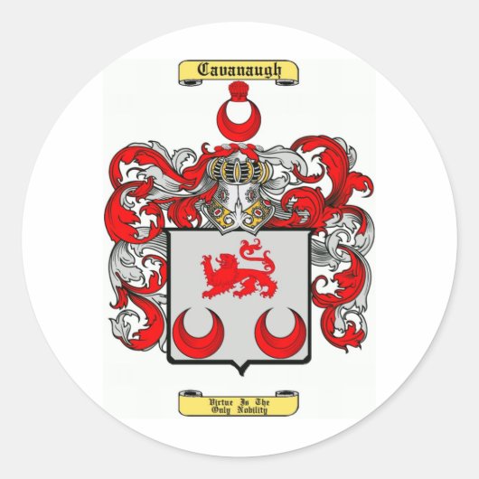 Sticker Rond Cavanaugh (Devant)