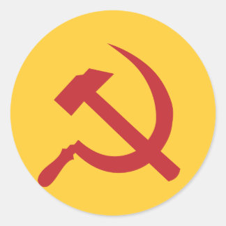 Sticker Rond ccp ussr marteau et faucille