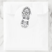 STICKER ROND CDT (Sac)