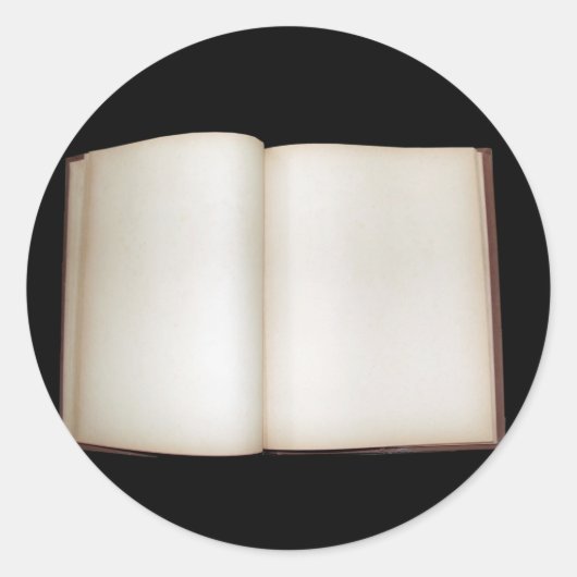 Sticker Rond Ce livre appartient à (Devant)