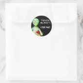 Sticker Rond Ce Livre Vous Appartient ! (Sac)