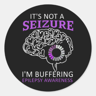 Sticker Rond Ce n'est pas une saisie Je suis en train de mettre