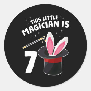 Sticker Rond Ce Petit Magicien Est 7