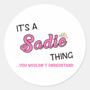 Sticker Rond Ce que tu ne comprendrais pas