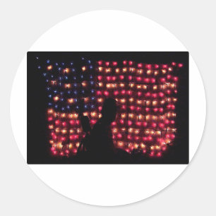 STICKER ROND CE QUI FAIT LE MOYEN DE LIBERTÉ À UNE PERSONNE
