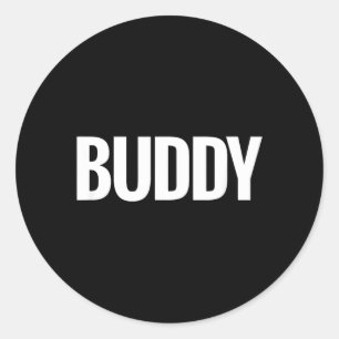 Sticker Rond Ce T-Shirt qui dit Copain - Un Design qui dit Copa