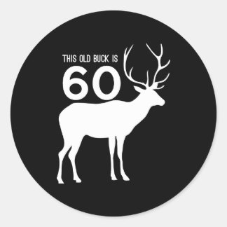 Sticker Rond Ce Vieux Camion A 60 Ans