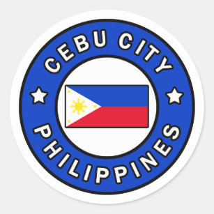 Sticker Rond Cebu City Philippines