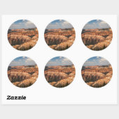 Sticker Rond Cedar Breaks National Monument, Utah (Feuille)