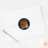 Sticker Rond Celebrate (Enveloppe)