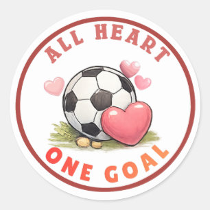 Sticker Rond Célébration de la Saint-Valentin