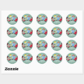 Sticker Rond Célébrez Nos Différences ! (Feuille)