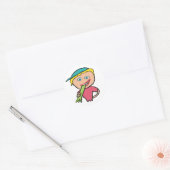 Sticker Rond Céleri (Enveloppe)